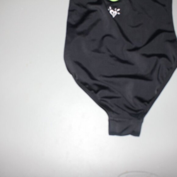 Black 1 pcs Justice Swimsuit Size 8 - Picture 6 of 9